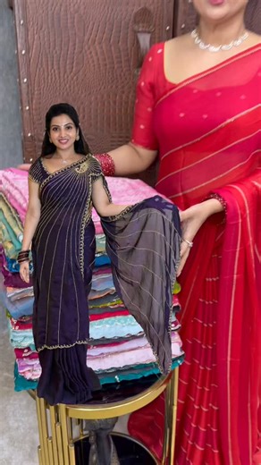 LAKSHMI BOUTIQUE ™ on Instagram: "✨Fendi Designer (BUTTERFLY SAREE), Rs.1849 ✨CODE: DERK741 - Baby Pink DERD740 - Red DESB744 - Aqua Blue DERP739 - Rani Pink DELR743 - Lavender DEPG742 - Peacock Green DEPG738 - Olive Green ✨Place an Order through Our Website “www.lakshmiboutique.co.in” DOWNLOAD OUR “LAKSHMI BOUTIQUE“ Mobile app from play store/App Store @lakshmiboutique_official"