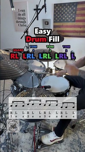 Play A PRO Drum Fill in Minutes 🥁