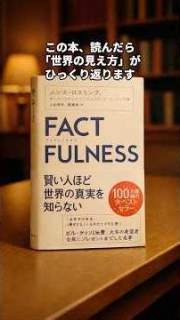 世界は思っているより悪くない。#FACTFULNESS#ファクトフルネス#本要約#読書リール#知識は武器#思考力