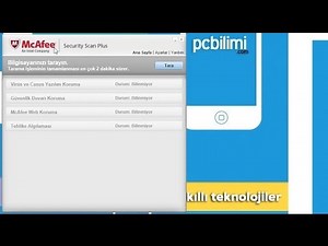 McAfee Security Scan Plus Nasıl Silinir?