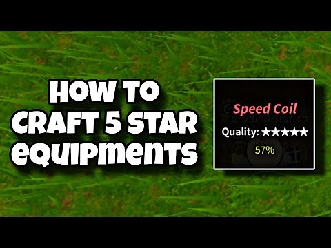 How to Craft 5 Star Equipments in Prospecting Roblox | crafting