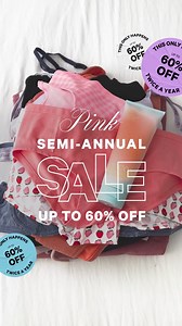 662K views · 13K reactions | This only happens twice a year (so you’re basically making money). | Victoria's Secret PINK | Facebook