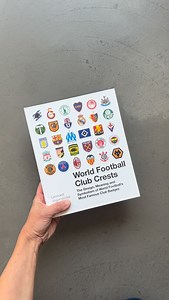 We’re down to the final copies of ‘World Football Club Crests’. The perfect gift for the football fan in your life. Find it in our Graphic Design section. #counterprintbooks #football #footballcrests @fitoballlogo | Counter-Print