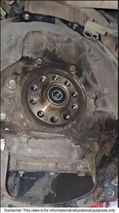 Play Wheel Bearing Removal Trick#automotive #DIY #mechanic #usa