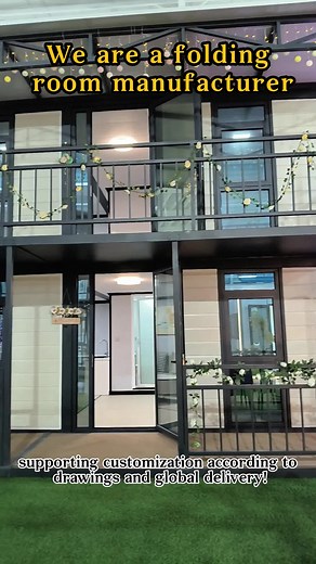 Support map customization, global delivery! #Foldable Villa #Foldable Panel House