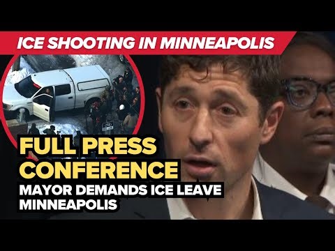 FULL NEWS CONFERENCE: Minneapolis officials react to fatal ICE shooting
