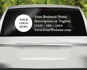 Custom Decal, Business Decal, Car Business Decal, Car Decal, Business Advertising, Business Marketing, Small Business, Window Decal - Etsy Australia