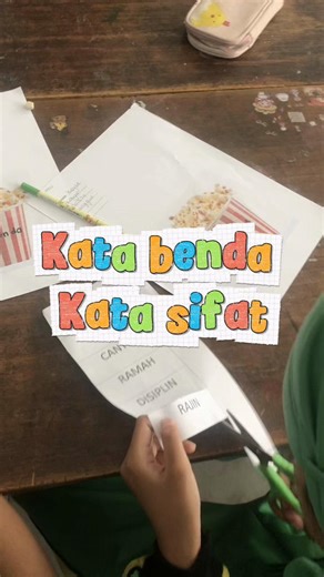 Belajar Kata Benda dan Kata Sifat untuk Kelas 2