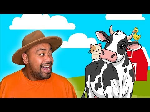 Animal Sounds Song | Moo, Quack, Meow Dance | The Cow Says | Funny silly kids songs | The Quokkas