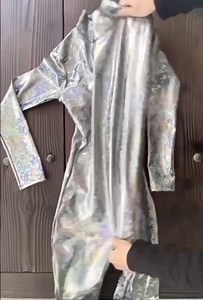 Shattered Glass Silver Catsuit Spandex Hologram Iridescent Jumpsuit Unitard Bodysuit Mystique Metallic Costume Size XS S M L XL - Etsy