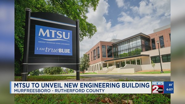 MTSU to unveil new engineering building