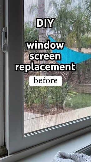 How to Replace Window Screens | Window Screen DIY #diyprojects #homehacks #homeimprovement