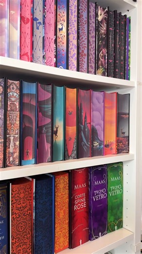 Star Reads on Instagram: "My German Throne of Glass set is finally complete ✅👸🏼 The way I need to learn German because their books are 🔥🔥🔥🔥🔥 #bookstagram #throneofglass #aelinashryverwhitethorngalathynius #tog #sjm #specialeditionbooks #sprayededges #romantasy #sarahjmaas #throneofglassspecialedition"