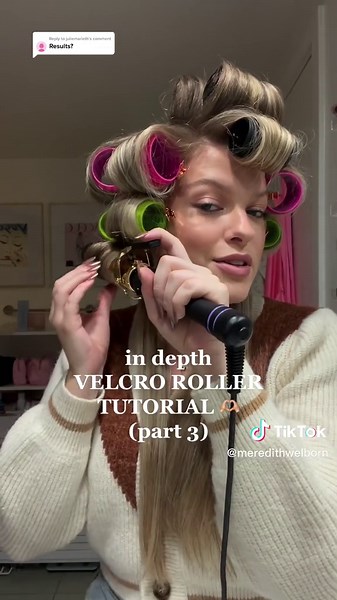 Replying to @juliemarieth last and most satisfying part !! every detail of how i do my rollers 🫶🏼 #velcrorollers #tutorial #hair #hairtutorial #beautytips #hairtok #beautytok #curlingirontutorial