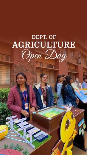 Sri Sri University on Instagram: "Glimpses from the Faculty of Agriculture Open Day 2026 at Sri Sri University where curious minds explored labs, engaged with faculty, experienced live exhibitions, and got a firsthand feel of holistic agricultural education. From insightful addresses to interactive sessions and campus experiences, the Open Day reflected our vision of nurturing future-ready agri professionals rooted in sustainability and innovation. Swipe through to relive the moments ✨🌾 #SriSri