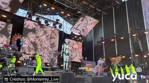 📹 Belinda conquista el Festival Machaca con el “Sapito”. 🐸🎶🎤 La cantante regaló a sus fans un medley de temas infantiles que incluyó el popular “Sapito”. Fuente: Twitter @monterrey_live | Yuca Tv
