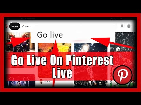 How To Go Live On Pinterest Live Streaming