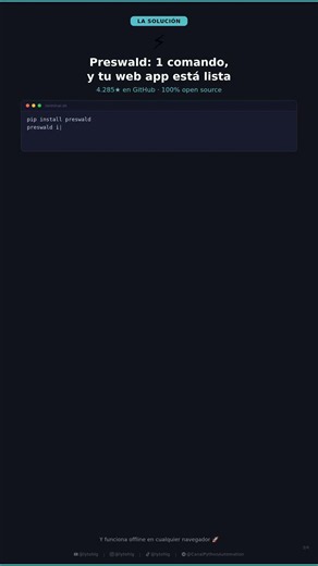 Turn your data into a web app with just 1 command 🚀