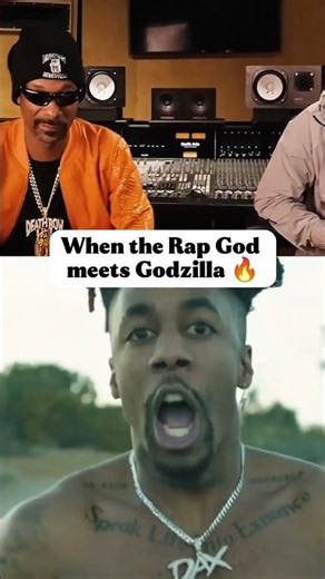 Rap God Meets Godzilla 🔥 ‪@Thatsdax‬ #Dax #Godzilla #Eminem #RapGod #HipHop