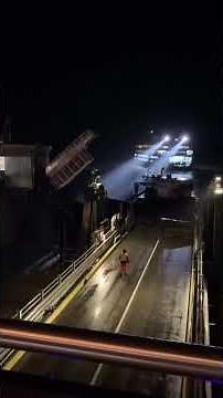 'Ghost Boat' floats past Mukilteo Ferry Dock