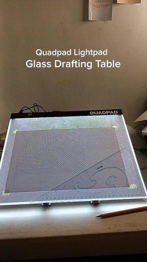 Custom Glass Drafting Table for Architecture Students