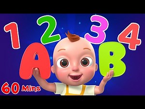 Learn Alphabets, Numbers, Colors and More With Beep Beep Family | Kids Song Compilation