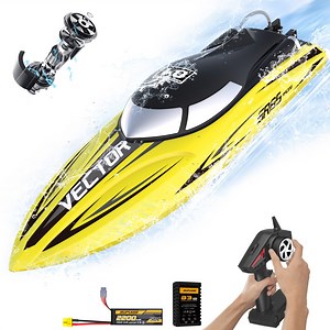 VOLANTEXRC Arrobolt Lumen S Brushless 35 MPH RC BoatRED (79706)