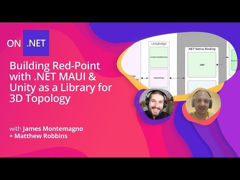 Building Red-Point with .NET MAUI & Unity as a Library for 3D Topology