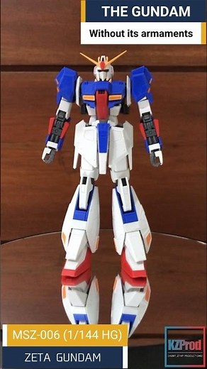 [JMS MODEL] MSZ-006 Zeta Gundam (1/144 HGUC) [PART 2 - PARTS OF THE MOBILE SUIT]