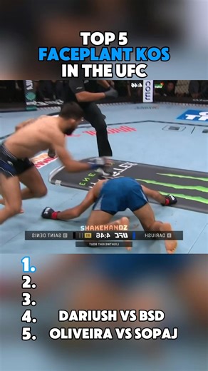 which faceplant is missing? #ufc #shortvideo #mma #top5 #viral