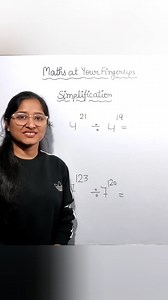 44K views · 91 reactions | Simplify Like a Pro! 勞 Math Tricks You Must Know! #education #math #maths #learning #learningisfun | Maths at Your Fingertips | Facebook