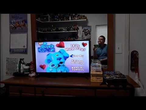 Menu Walkthrough of Blue's Room: It's Hug Day DVD From 2005