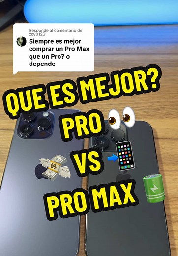 ¿Qué elegir: iPhone 16 Pro o Pro Max?