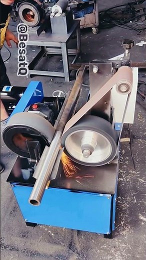 Rust Removal With High-Speed Belt Sander