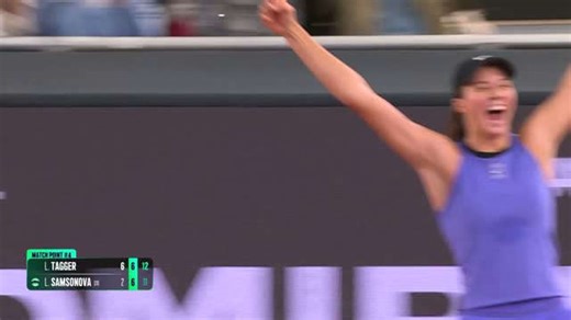 Linz - Tagger évince Samsonova et file en quart