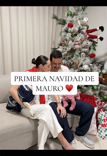 PRIMERA NAVIDAD DE MAURO ♥️ con Majo Covarrubias