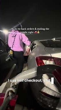 Back-to-back orders 💰 Uber Eats vlog Part 2 🚗 #ubereats #vlog