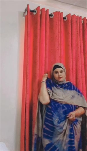 Expressive Hand Gestures Performance in Vibrant Attire