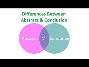 Differences Between Abstract and Conclusion