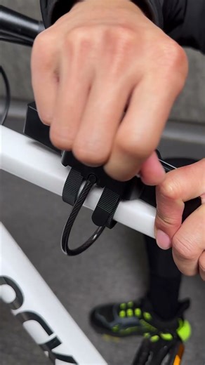 You can actually put a password lock box on a bike. That’s kind of cool, huh? #bikelock #rockbros