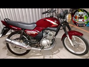 Moto Ybr 125 2004 Vermelha Pintura de Tanque e carenagens | Ninho Mofo