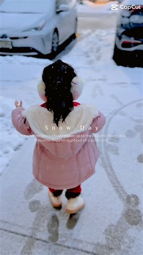 Jia ( NY/NJ Beauty Blogger )🧿🦋 on Instagram: "Oh Princeton, you’re the kind of pretty that feels like home. A truly magical snow day with our toddler—she’s completely in love with the snow and could stay out for hours. Hope you all enjoyed this beautiful winter weather. Njmom nycmom nycmomblogger Princeton is so beautiful Princeton neighbourhood nymomblogger"