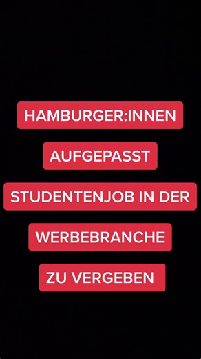 #studentenjob #student #werbebranche #media #bewerbung