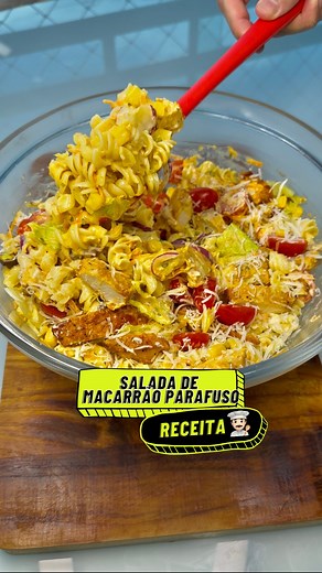 Raphael Camposo | 🥗 Dica de Receita: Salada de Macarrão Parafuso com Frango Ingredientes: 500g de peito de frango (filé) Páprica defumada Açafrão Pimenta... | Instagram