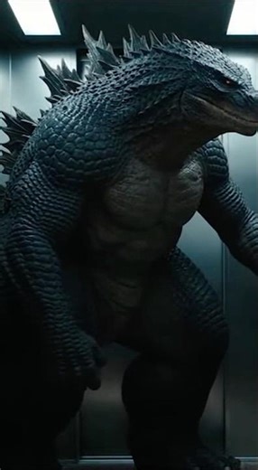 Godzilla Elevator Prank