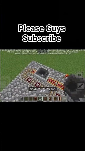 Making an light hack in minecraft #Mine block #Minecraft