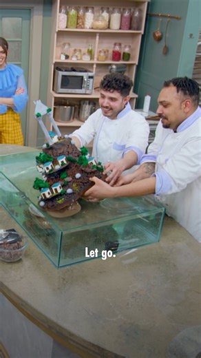 133K views · 1.5K reactions | Never before seen on Bake Off…floating cities! #GBBO | The Great British Bake Off | Facebook