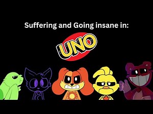 The Smiling Critters play Uno in VRChat (Warning: Lots of Swearing and Suffering and joke rasicm)