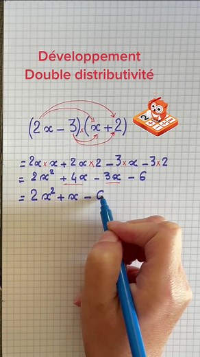 Comprendre la double distributivité en mathématiques