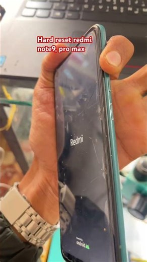 Redmi note 9 and note9 pro max hard reset